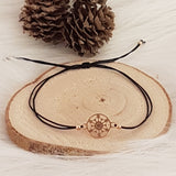 Armband Schneeflocke mini roségold