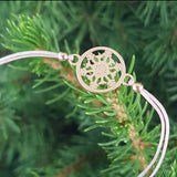 Armband Schneeflocke mini roségold