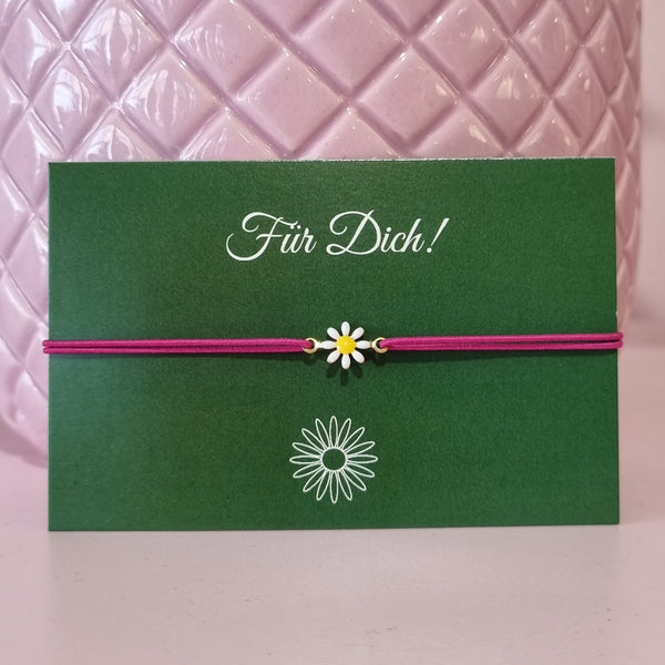 Armband Gänseblümchen Daisy