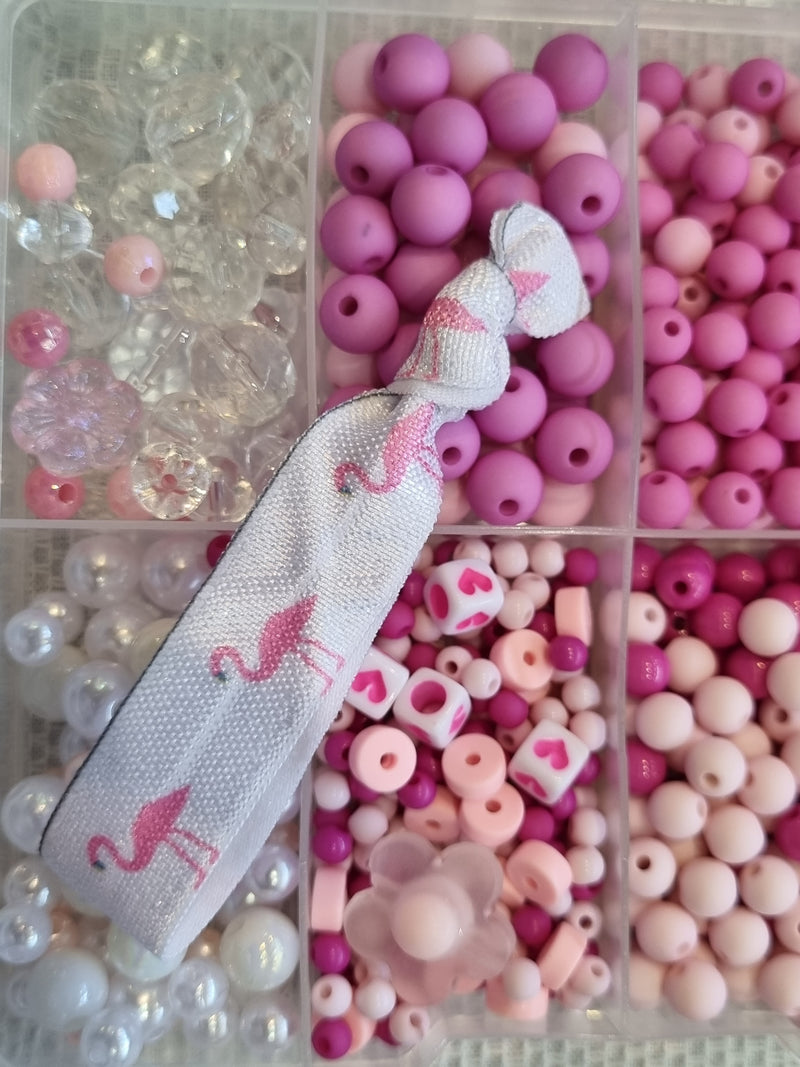 Perlenboxen Flamingo
