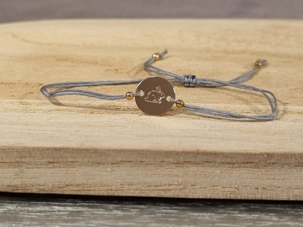 Armband Häschen Hopp 925er Silber