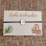 Armband Christbaum Edelstahl silber